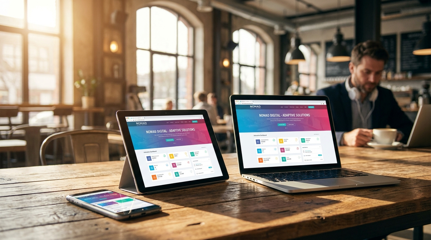 Akıllı telefon, tablet ve dizüstü bilgisayar ekranlarında kusursuz şekilde çalışan mobil uyumlu responsive web sitesi tasarımı