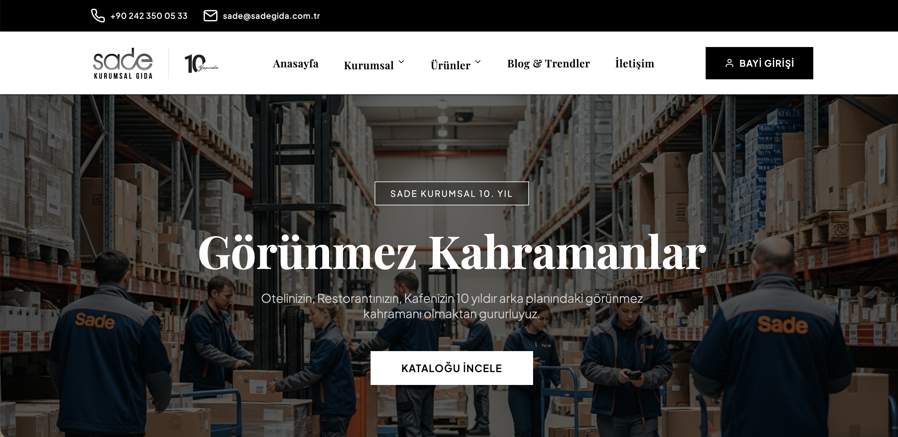 Sade Kurumsal Gıda